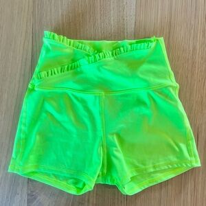 Tiger Friday Ruffle cross waist Shorts